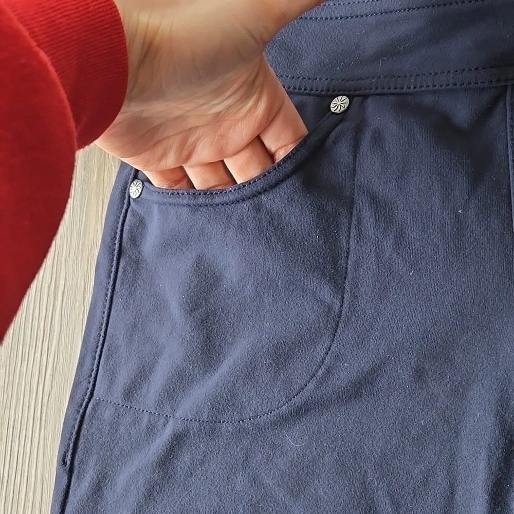 Athleta Navy Bootcut Yoga Pants